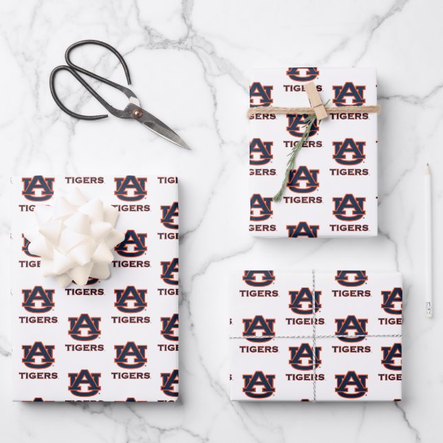Feuille De Papier Cadeau Université d'Auburn | Auburn (Recto)