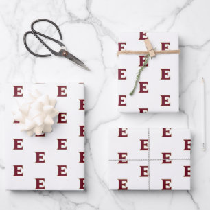 Feuille De Papier Cadeau Université Elon E