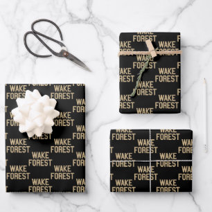 Feuille De Papier Cadeau Université Wake Forest   Wake Forest