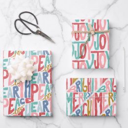 Feuille De Papier Cadeau Vacances en blanc