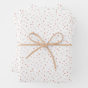 Feuille De Papier Cadeau Vacances Whimsical Coloré Neige Lumineux
