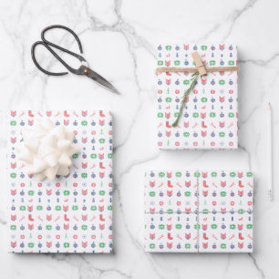 Feuille De Papier Cadeau Vilain Joyeux Noël et Bonne Année !