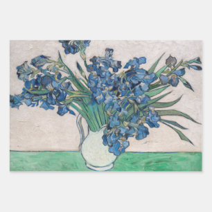 Feuille De Papier Cadeau Vincent van Gogh - Irises