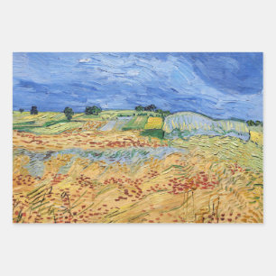 Feuille De Papier Cadeau Vincent van Gogh - Les champs / Plaine à Auvers