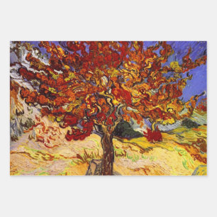 Feuille De Papier Cadeau Vincent Van Gogh Mulberry Tree Fine Art Painting