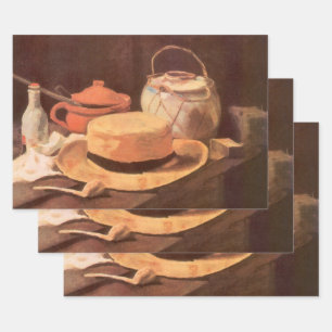Feuille De Papier Cadeau Vincent van Gogh - Nature morte avec chapeau de pa