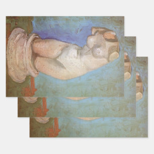 Feuille De Papier Cadeau Vincent van Gogh - Statuette en plâtre Torse fémin