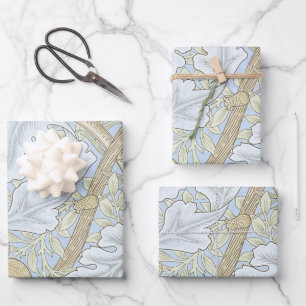 Feuille De Papier Cadeau Vintage Floral William Morris st james Wrapping Pa