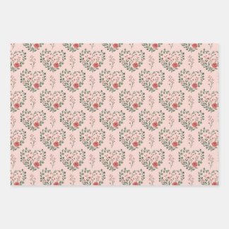 Feuille De Papier Cadeau Vintage rose classic romantic
