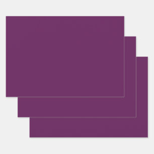 Feuille De Papier Cadeau Violet de raisin (couleur solide) 