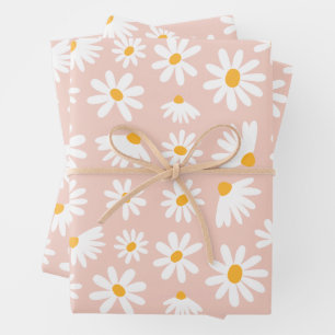 Feuille De Papier Cadeau Wild One 1er anniversaire fête Boho Blush Pink Dai