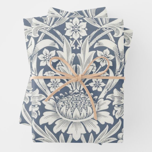 Feuille De Papier Cadeau William Morris (En situation)