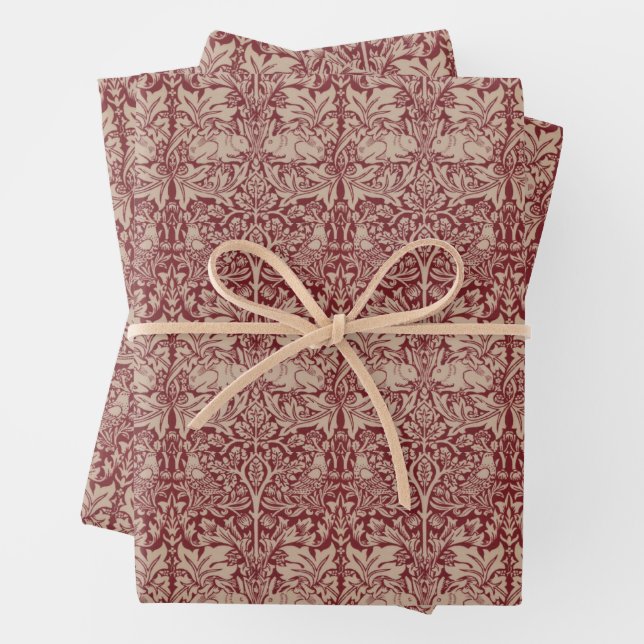 Feuille De Papier Cadeau William Morris : Brer Rabbit Wrapbit Paper (En situation)