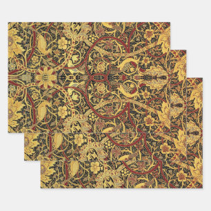 Feuille De Papier Cadeau William Morris Bullerswood Tapisserie Faux
