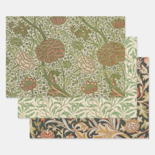Feuille De Papier Cadeau William Morris Cray Fleur de Sage Floral Botanique