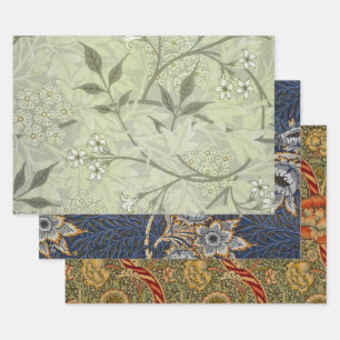 Feuille De Papier Cadeau William Morris Jasmine Botanique