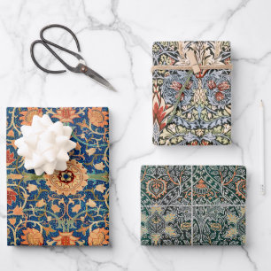 Feuille De Papier Cadeau William Morris Pack 2