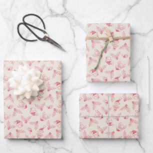 Feuille De Papier Cadeau Winnie le Motif de Pooh Holly