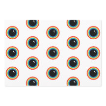 Yeux arc-en-ciel cool