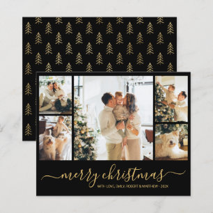 Feuille de papier de Noël photo élégant du budget
