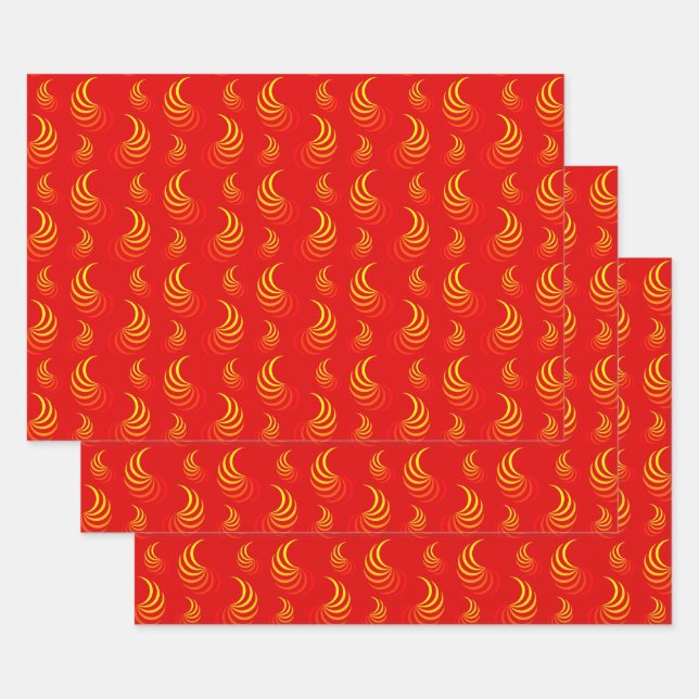 Feuille de papier d'emballage pour un ensemble de  (Lot)