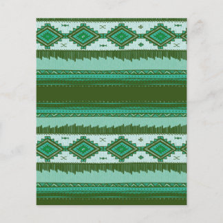 Feuille de papier native verte