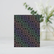 Feuille de papier plat Mandala Gradient 4,5 po x 5