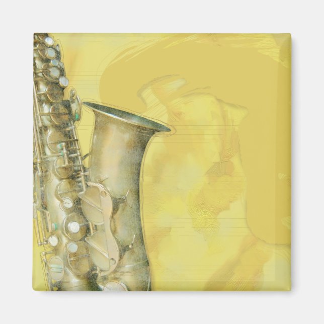 Feuille de son, aimant (Devant)