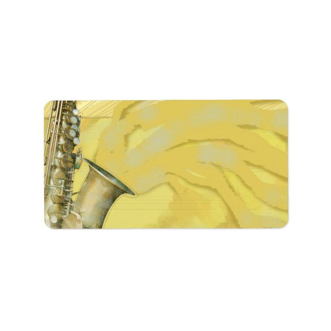 Feuille de son, étiquette (Devant)