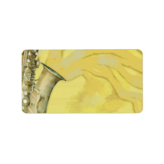 Feuille de son, étiquette