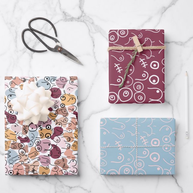 feuille d'emballage féminine féministe (Recto)