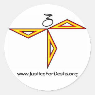 Feuille JFD de Stickers Rond