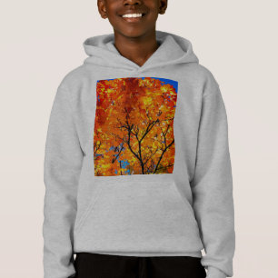 Feuille orange