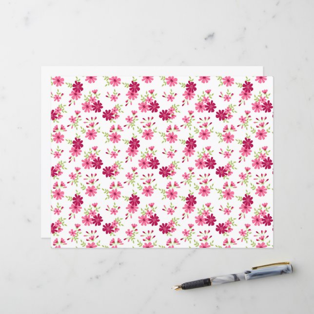 Feuille papier (Devant/Arrière en situation)