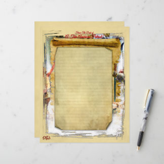 Feuille papier American Patriot stationnaire 8,5x1