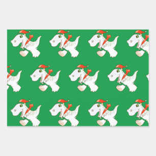 Feuille papier d'emballage Ensemble Dinosaure à Sa