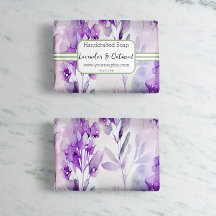 Feuille papier d'enveloppement de savon Sage & Lav