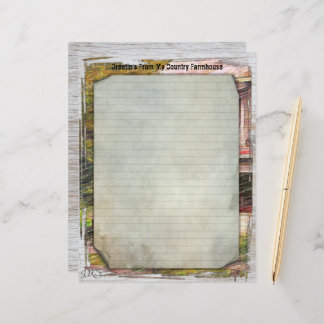 Feuille papier My Country Farmhouse 8.5x11