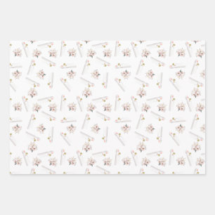 Feuille plat de papier Mariage musulman de recouvr