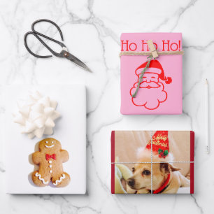 Feuille plat Xmas Gingersnap Wrapper Paper Set de 