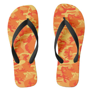 Feuilles à tongs orange