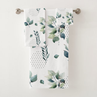Feuilles aquarelle