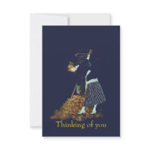 Feuilles Automne Petite carte