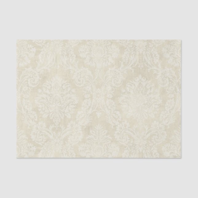 Feuilles beiges chaudes de papier de soie de soie (Recto)