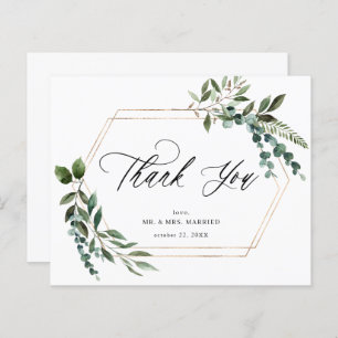 Feuilles budgétaires et Merci d'or Eucalyptus