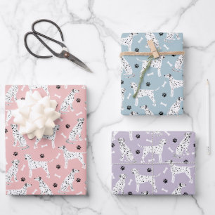 Feuilles dalmatiennes et papiers d'enveloppement