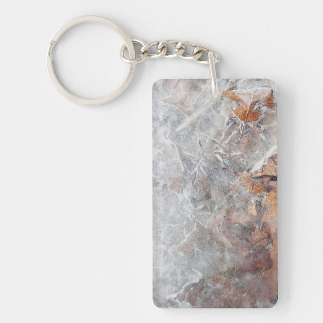Feuilles Dans La Glace (Or) (Devant)
