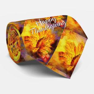 Feuilles d'automne 4 Cravates