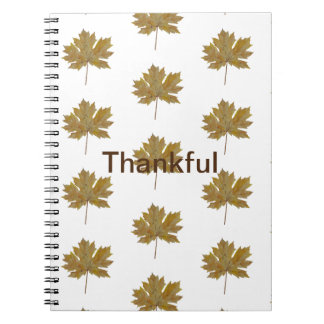 Feuilles d'automne aquarelle Carnet photo spirale