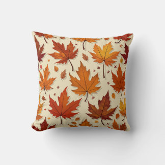 Feuilles d'automne Coussin Cushion